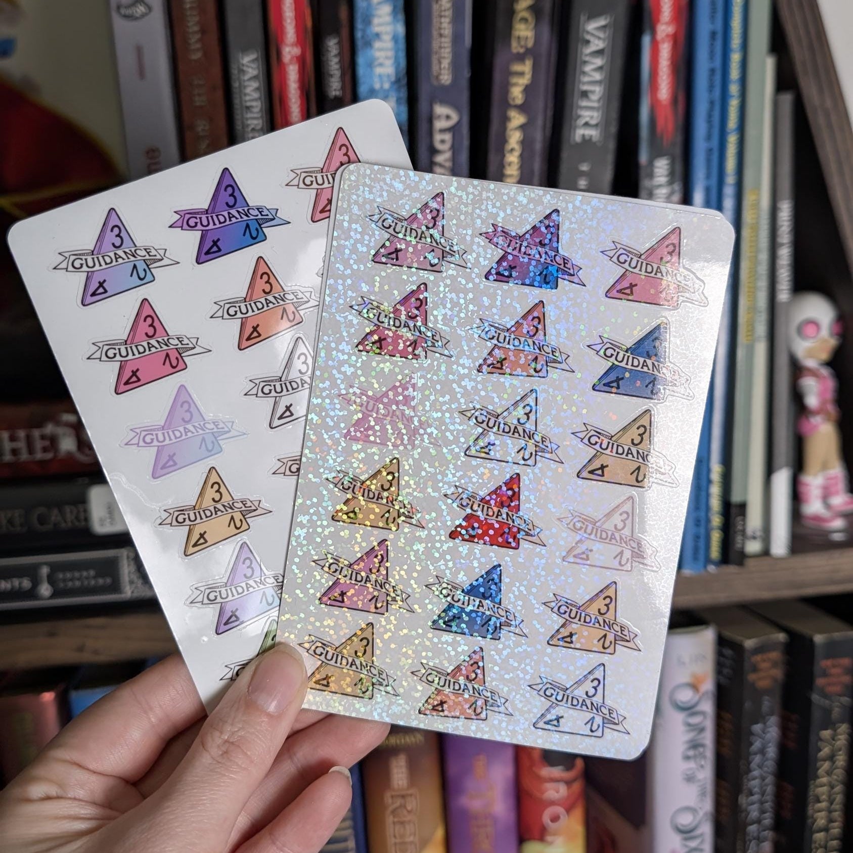 Guidance Cantrip sticker sheet