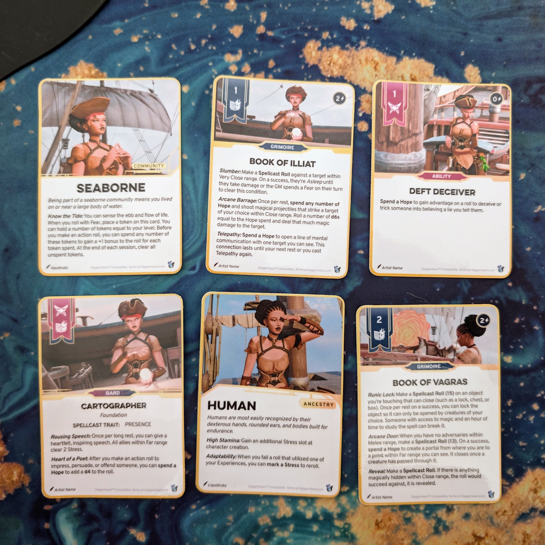 custom trading card pack - 6 cards | make your own tcg cards | collectable playing cards