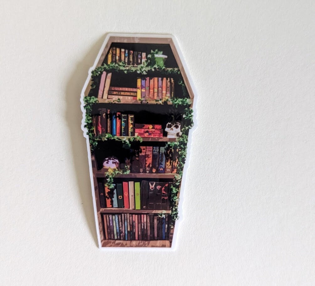 Coffin Shelf Sticker