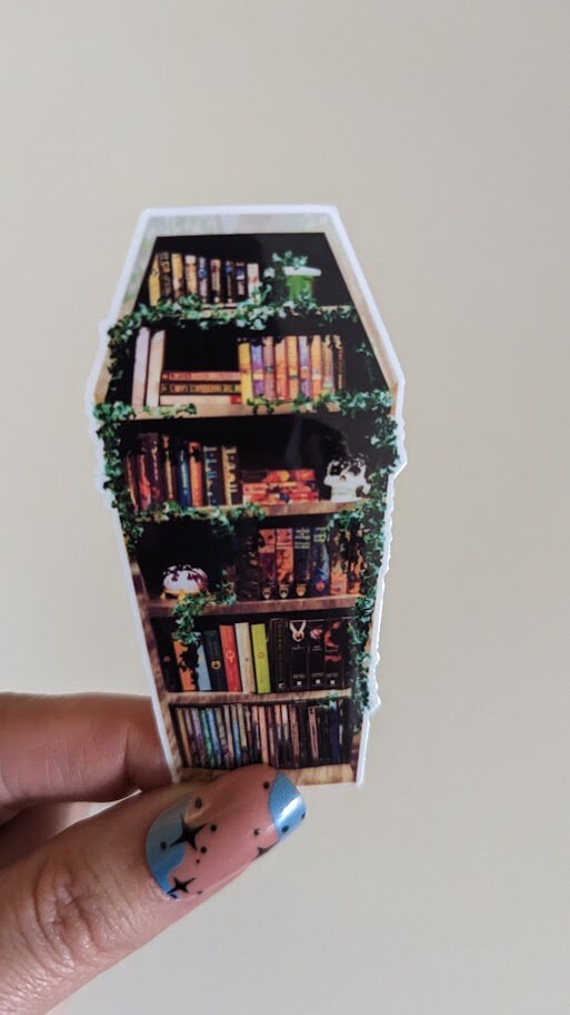 Coffin Shelf Sticker