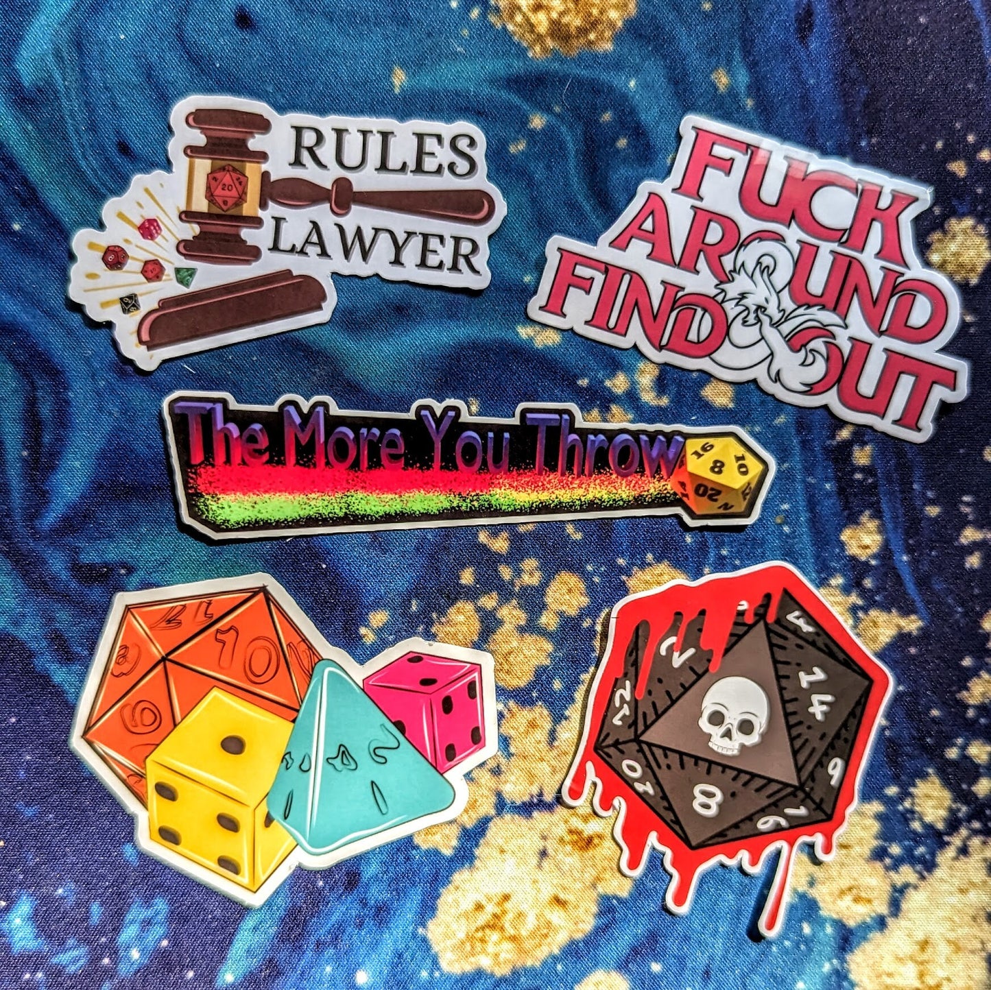 D&D Sticker Pack - 5PC