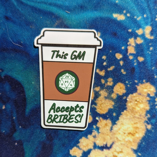 D&D GM accepts coffee bribes