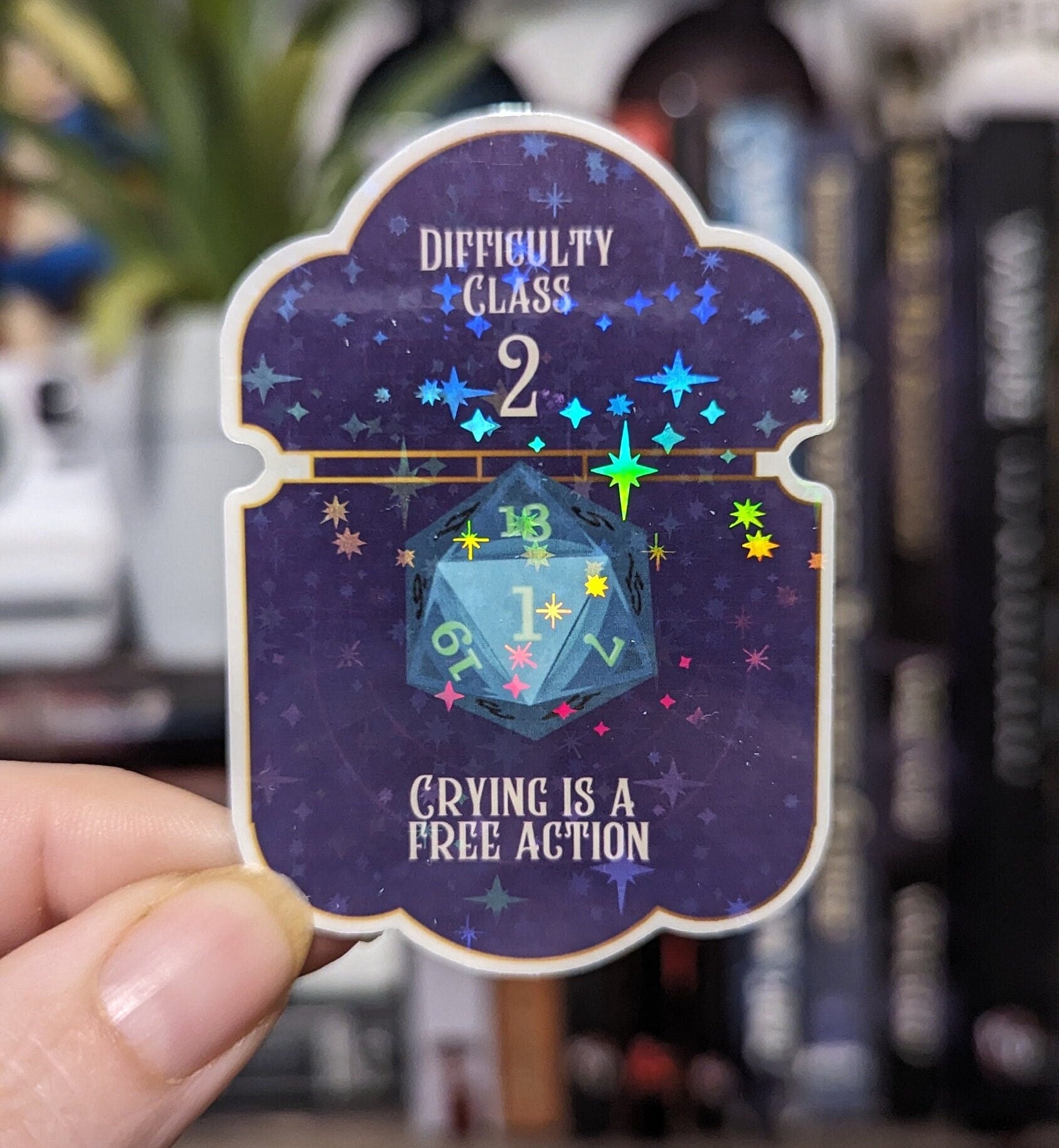 Crying is a free action