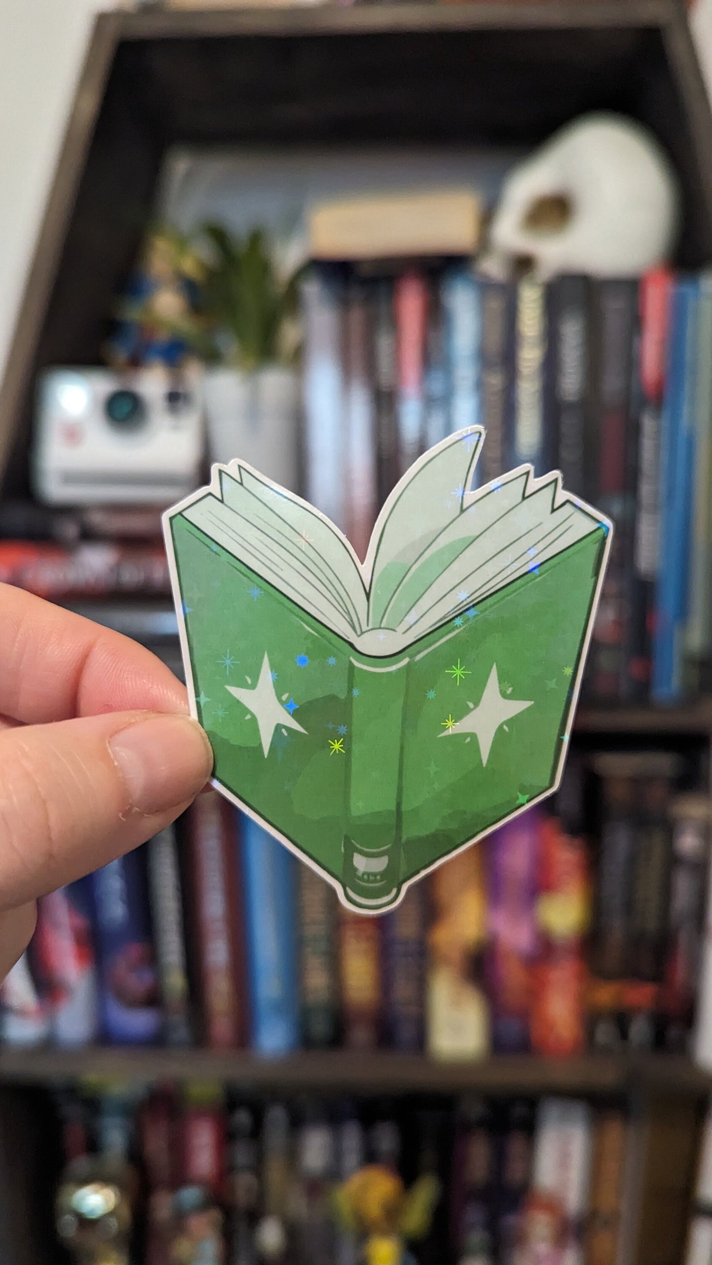 Book sticker | Green | waterproof and durable