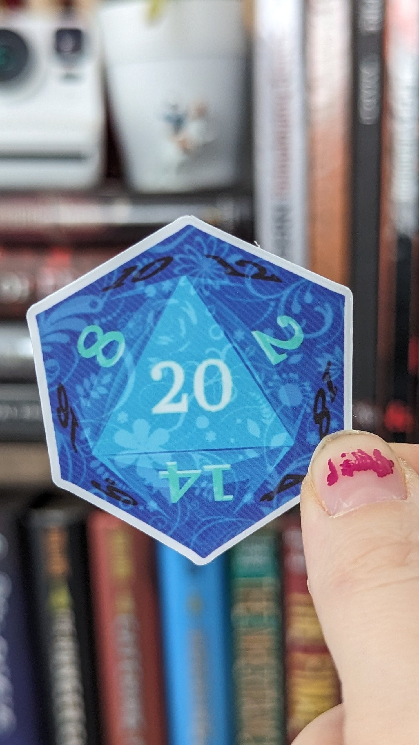 D&D Sticker Pack | blue | potions and dice - 20PC