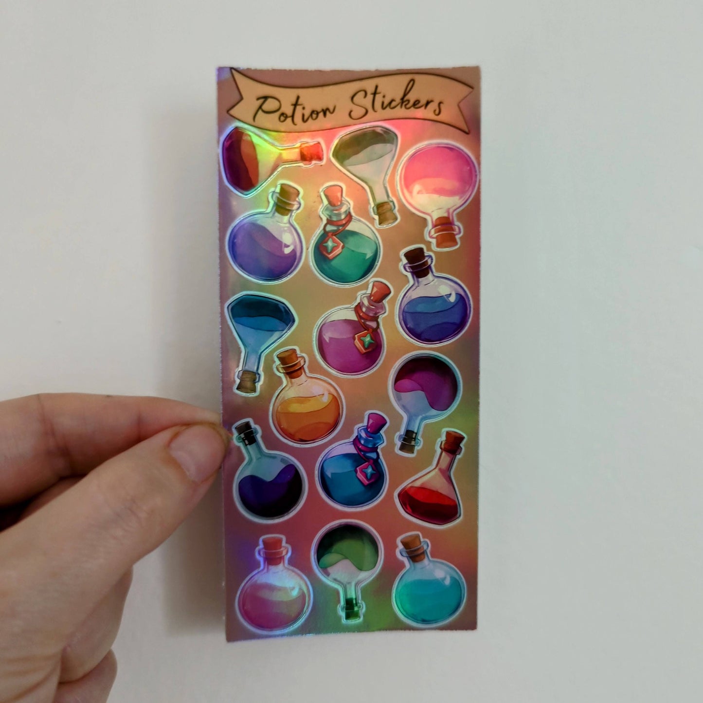 Potions sticker sheet | laminated, waterproof | journaling and other uses