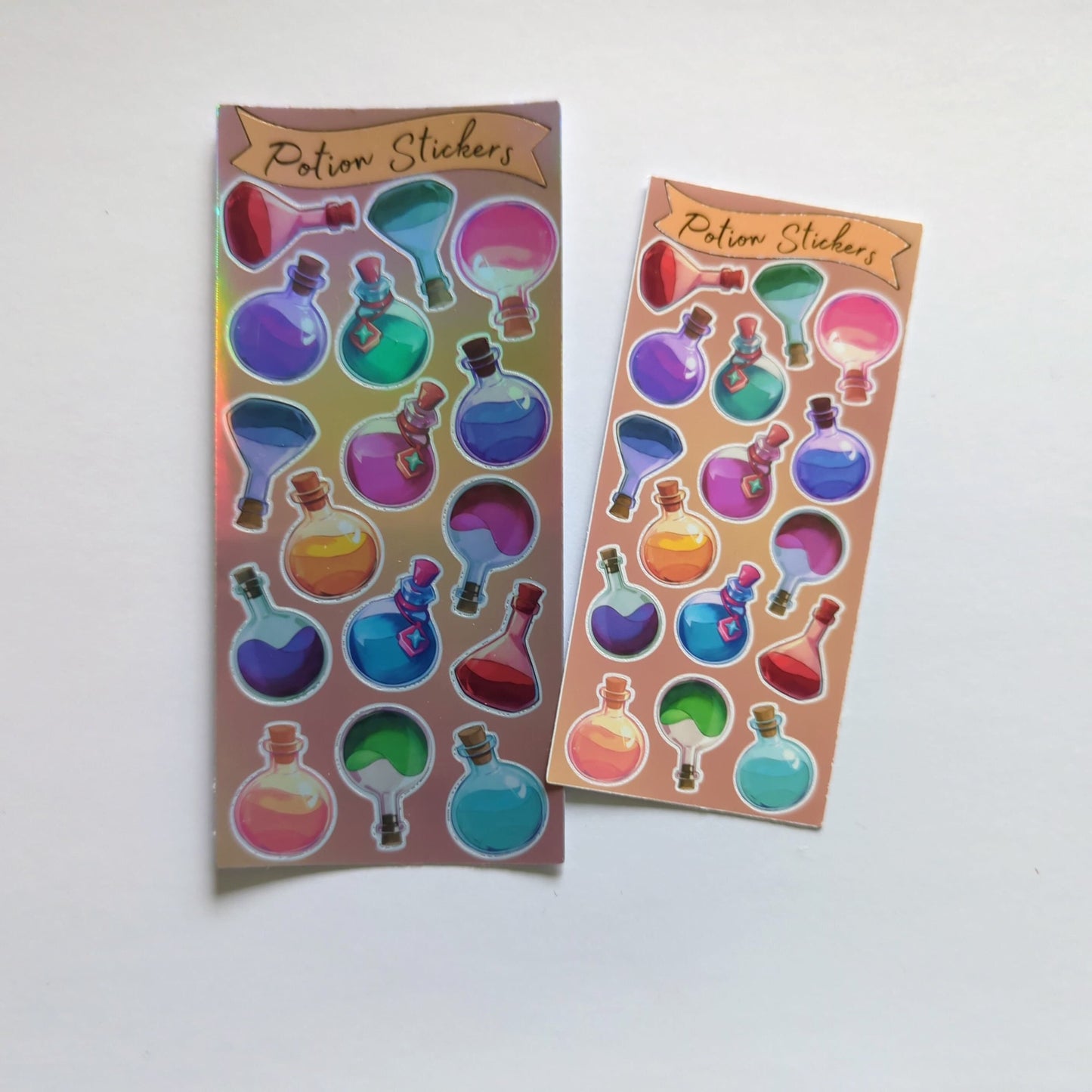 Potions sticker sheet | laminated, waterproof | journaling and other uses