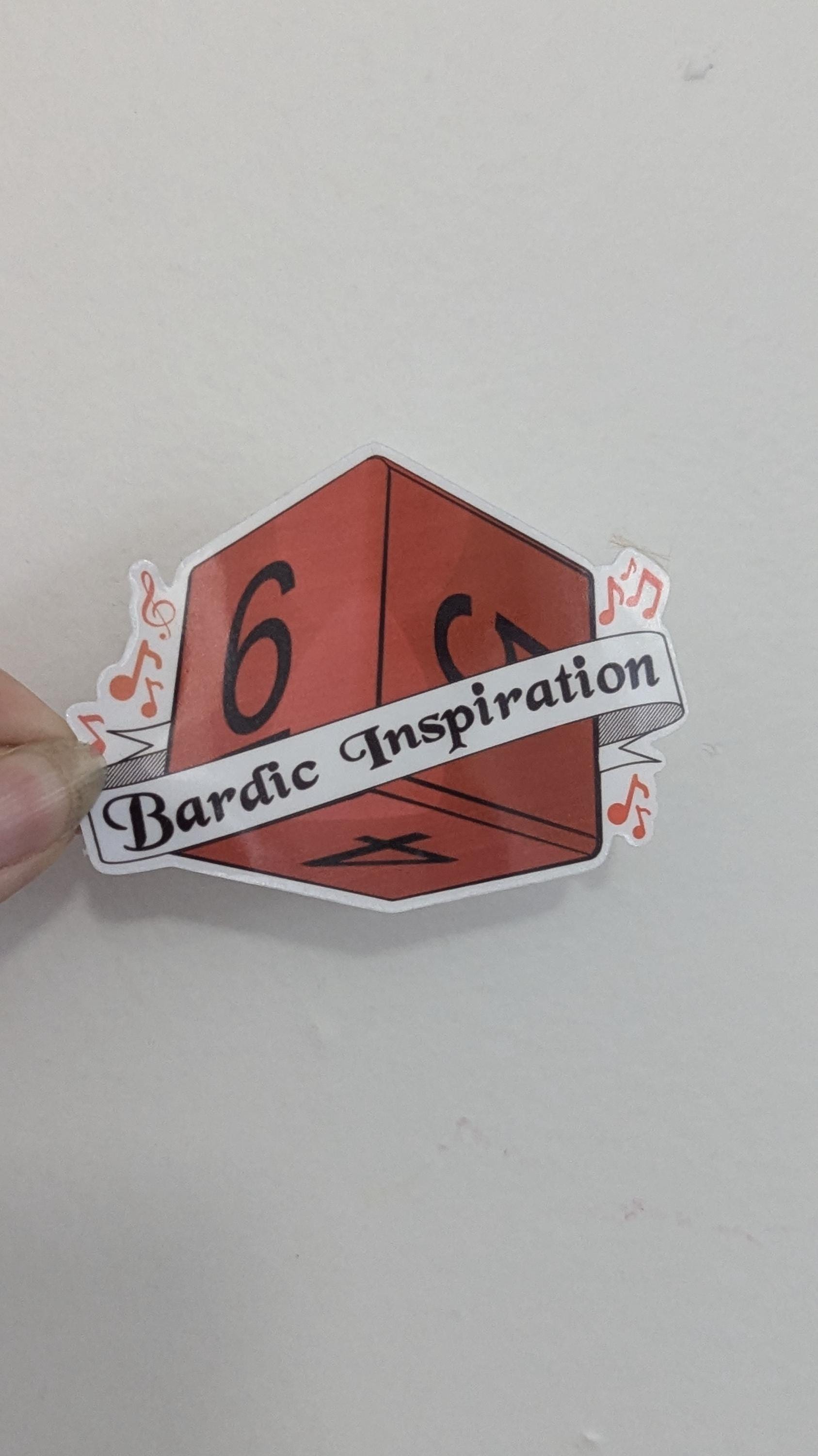 D&D Bardic Inspiration Sticker