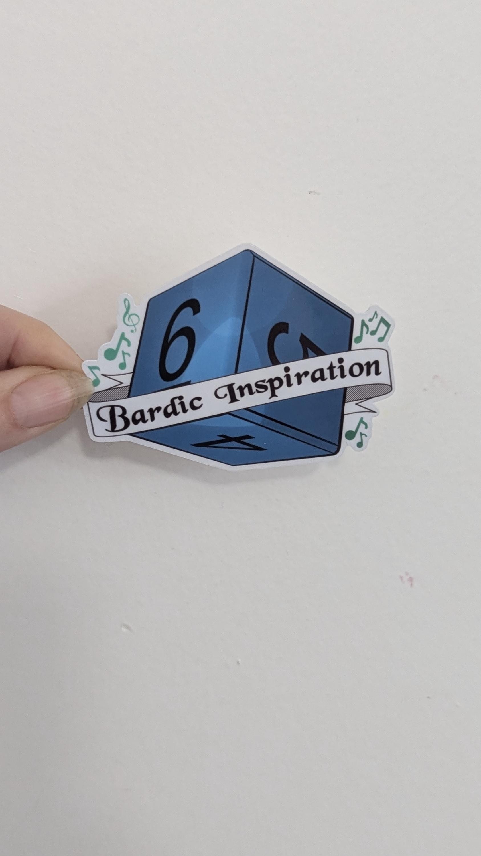 D&D Bardic Inspiration Sticker
