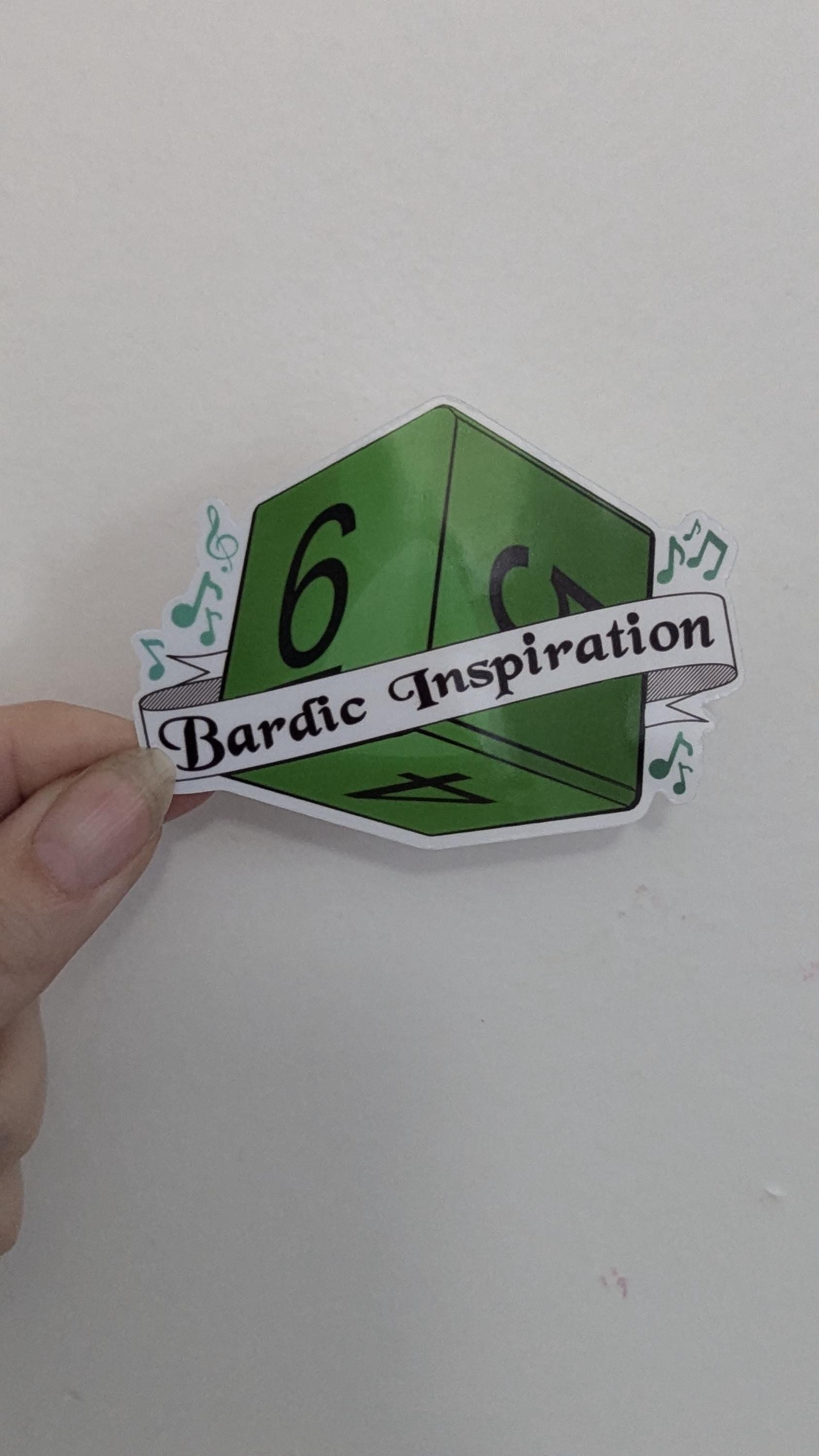 D&D Bardic Inspiration Sticker