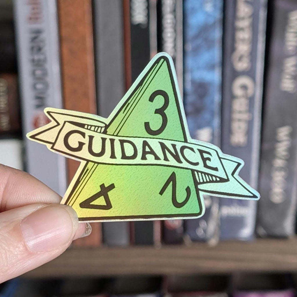 Guidance sticker