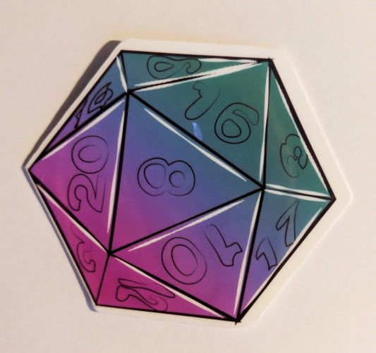 D20 Stickers