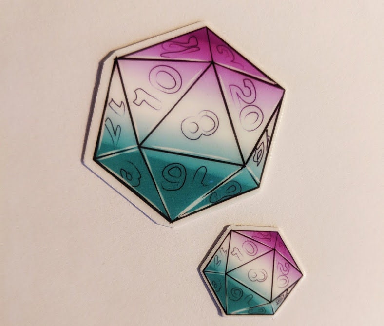 D20 Stickers